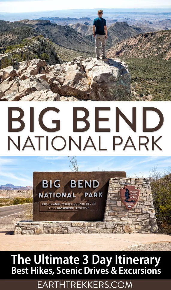 Big Bend National Park Itinerary Texas