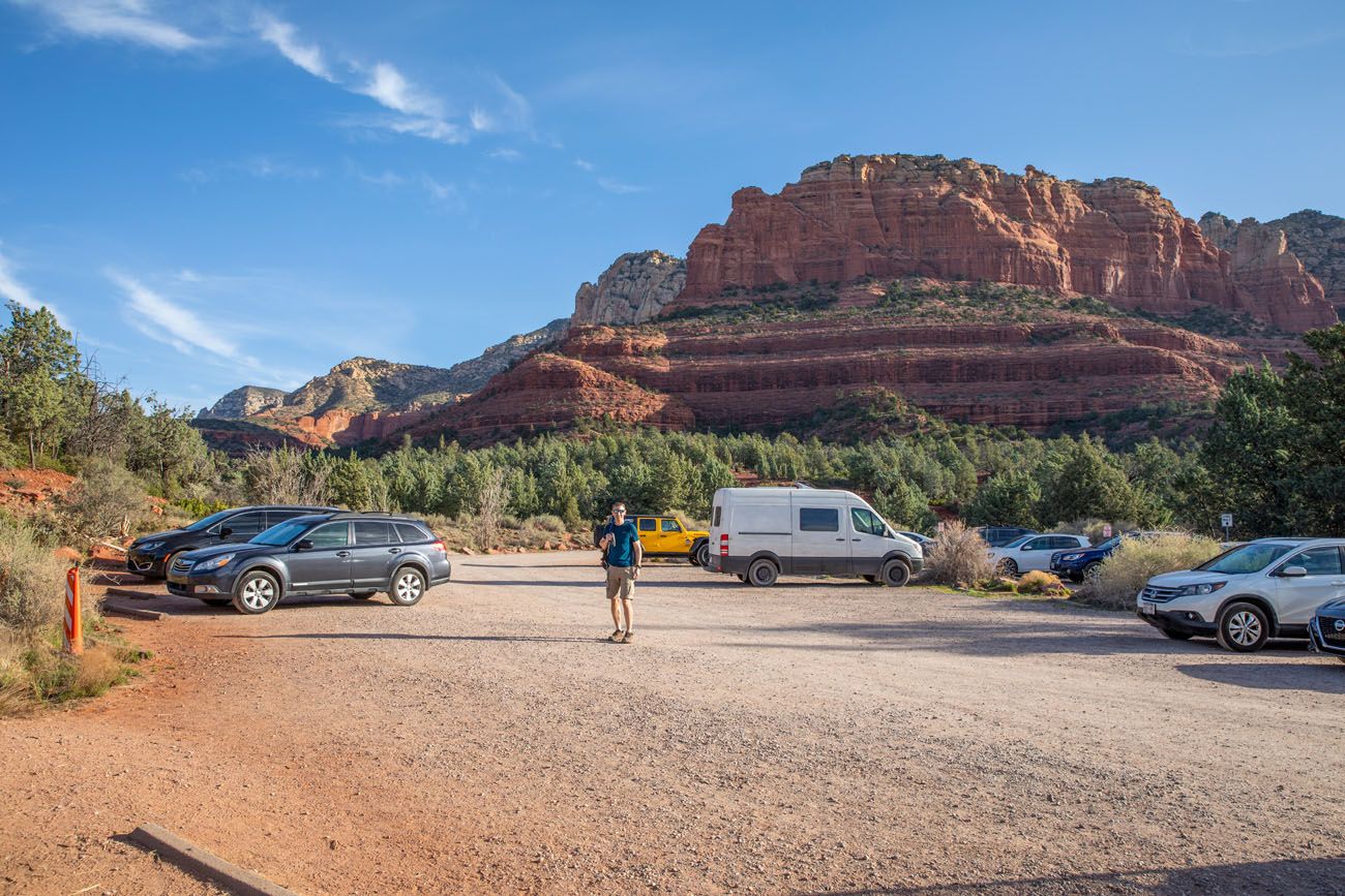 Brins Mesa Parking Lot