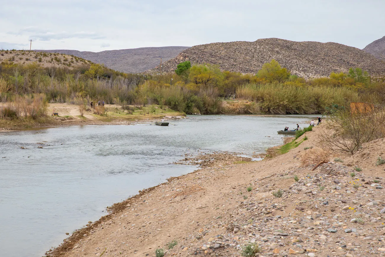 Crossing the Rio Grande Big Bend Itinerary