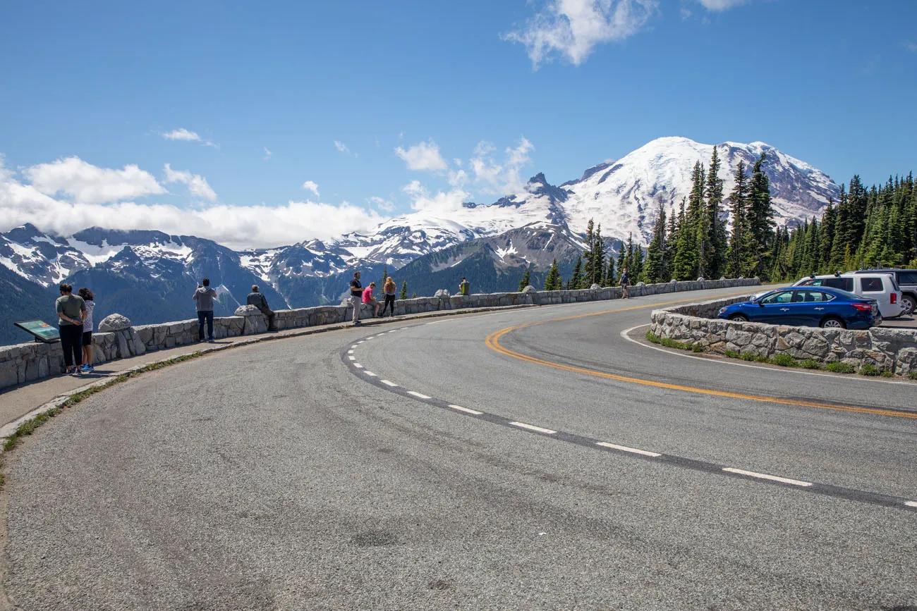 Mount Rainier View Washington itinerary