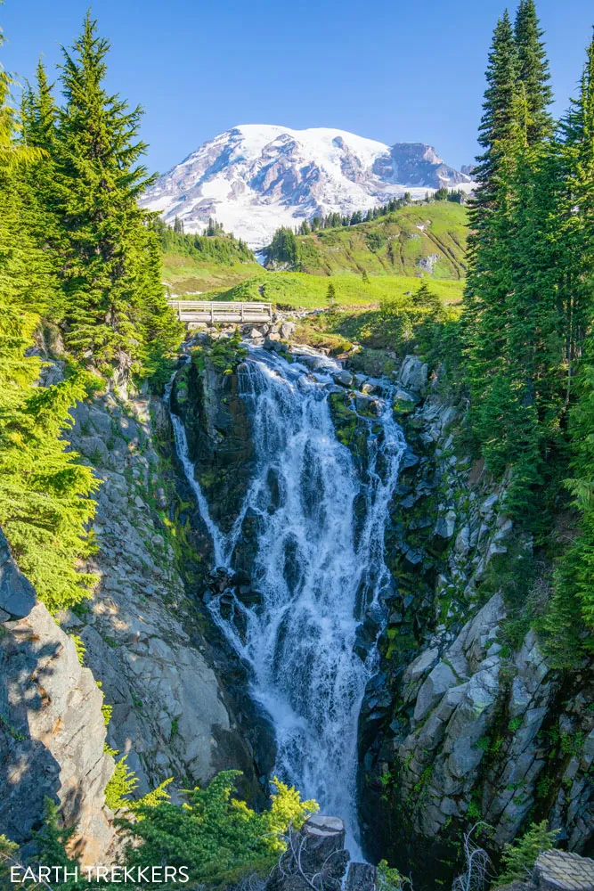 Myrtle Falls Washington itinerary