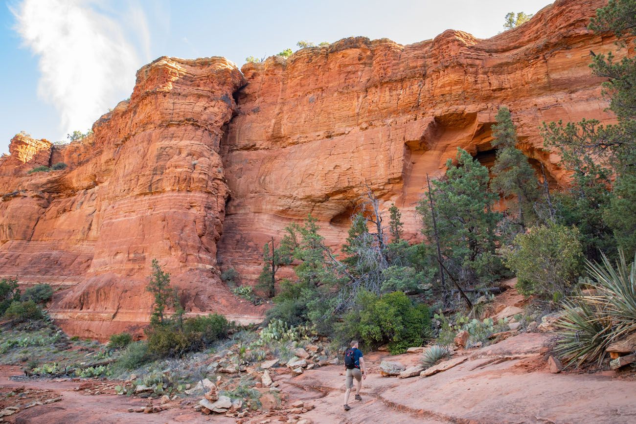 Near the Cave Brins Mesa - Soldier Pass Loop