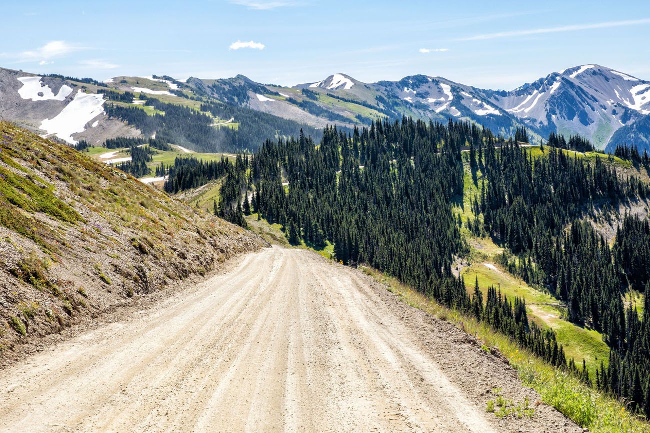 Obstruction Point Road Washington itinerary