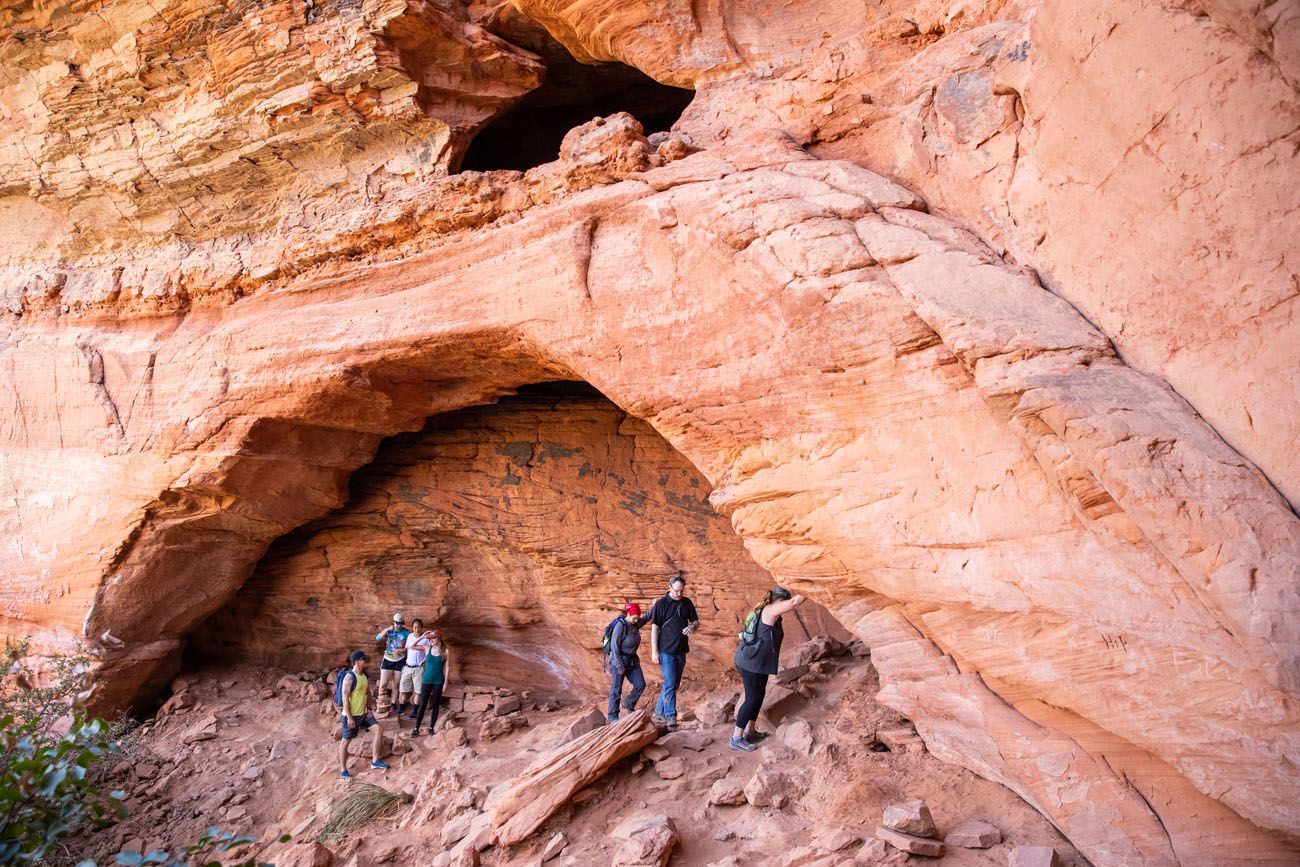 Soldier Pass Cave Entrance