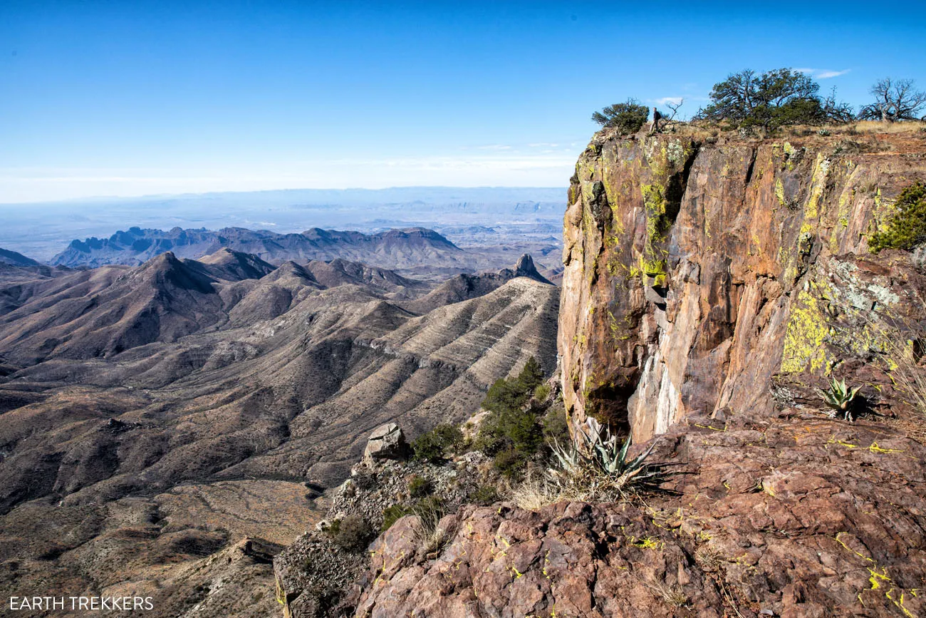 South Rim Trail Big Bend itinerary