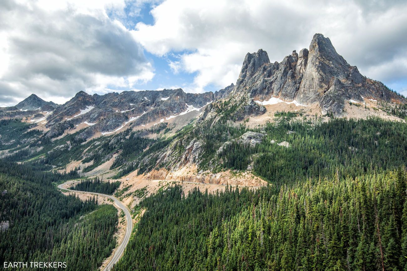 Washington Pass Overlook Washington itinerary