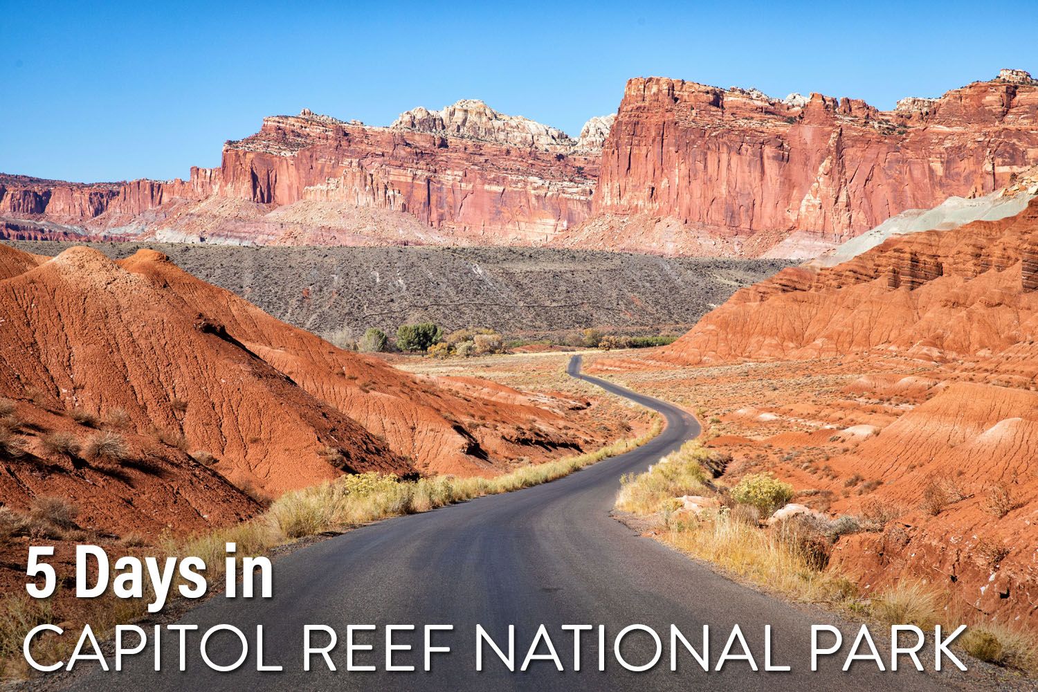 Capitol Reef Itinerary