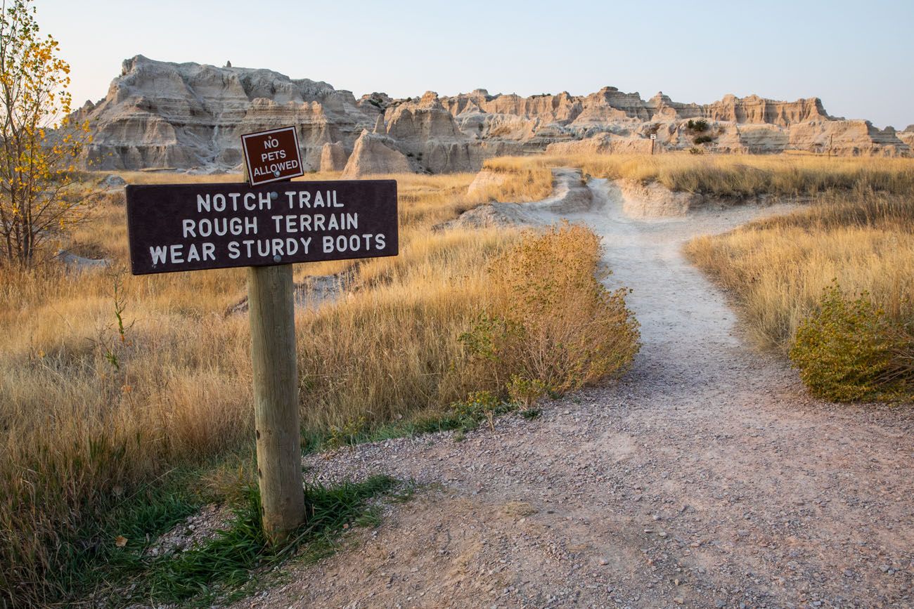 Notch Trail Sign