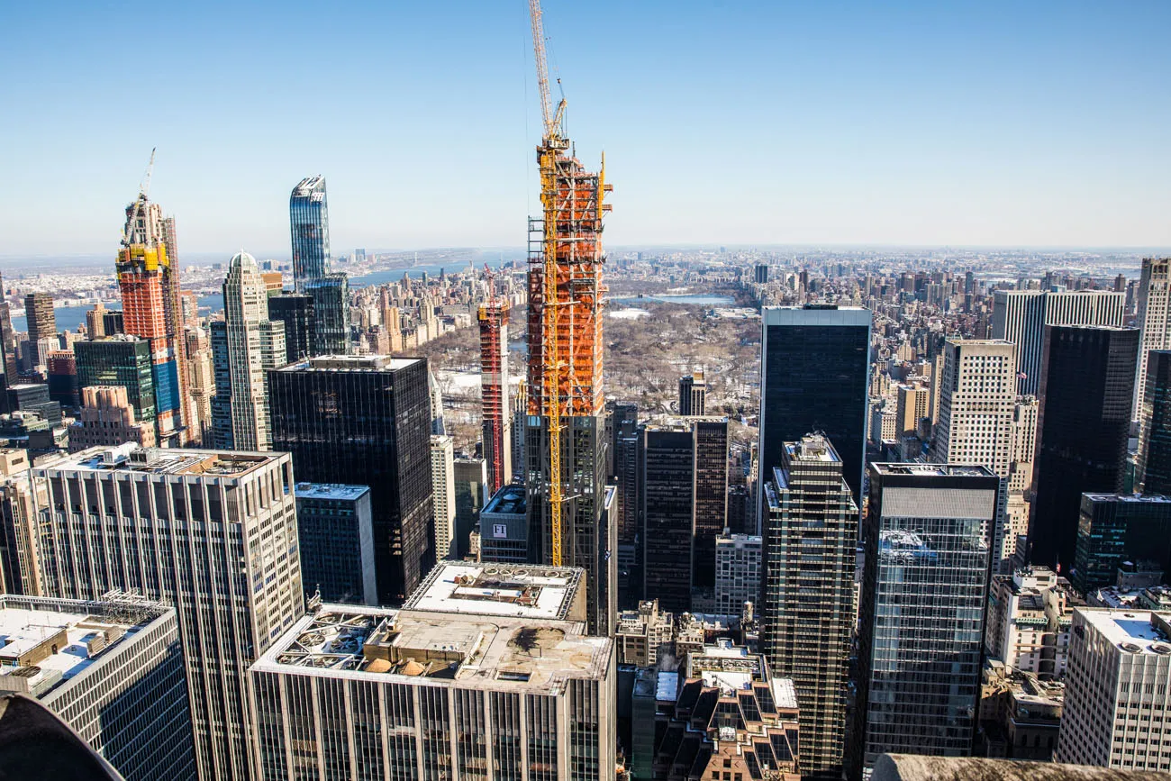 Top of the Rock in Winter