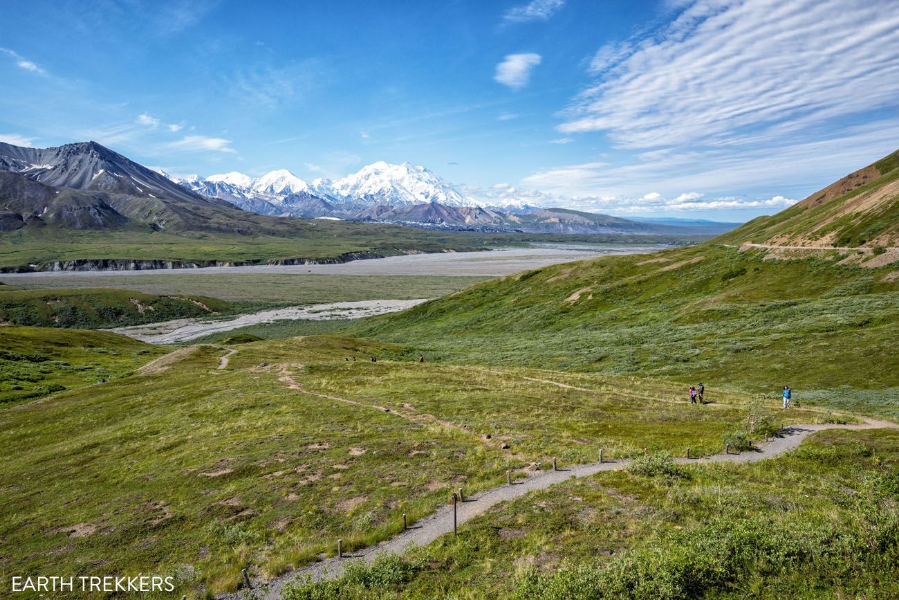 Eielson Visitor Center View