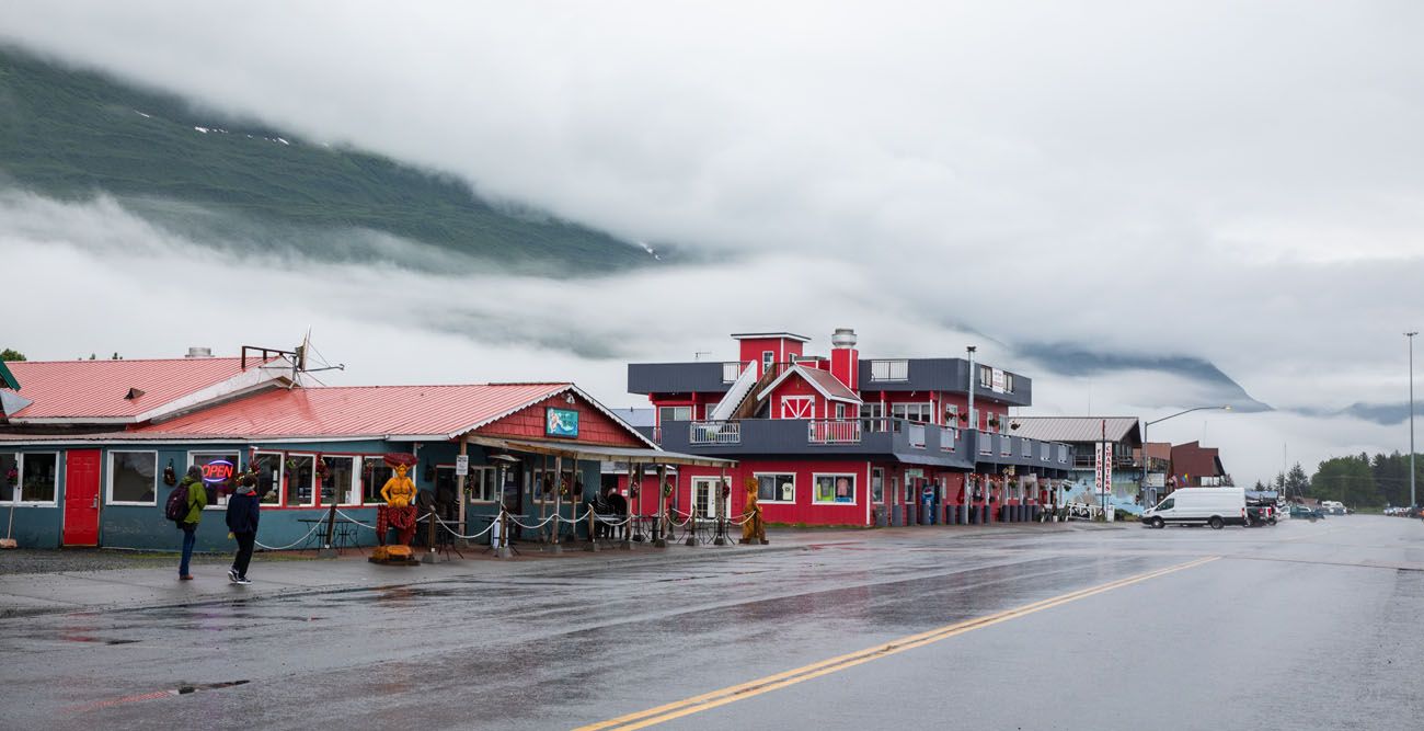 Valdez in the Rain