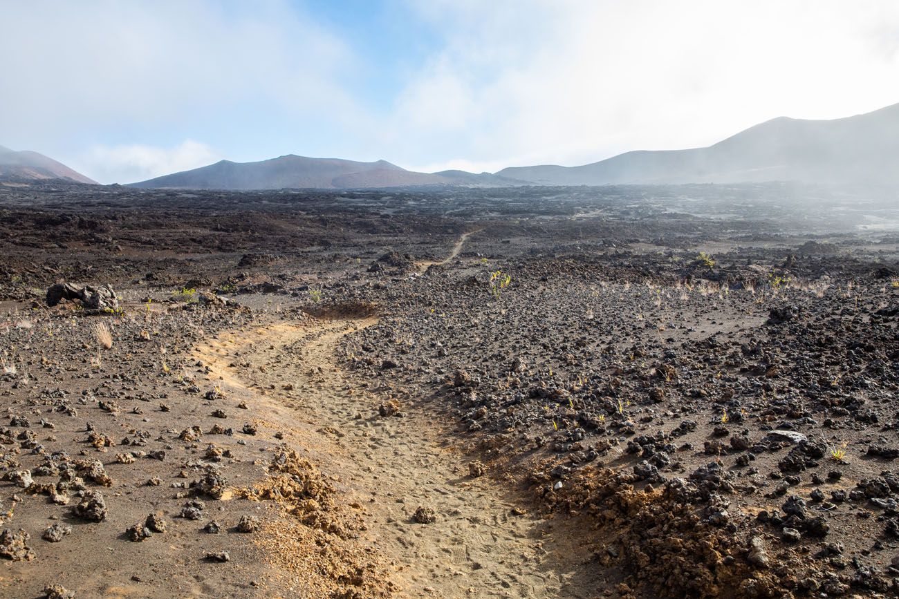 Across the Crater