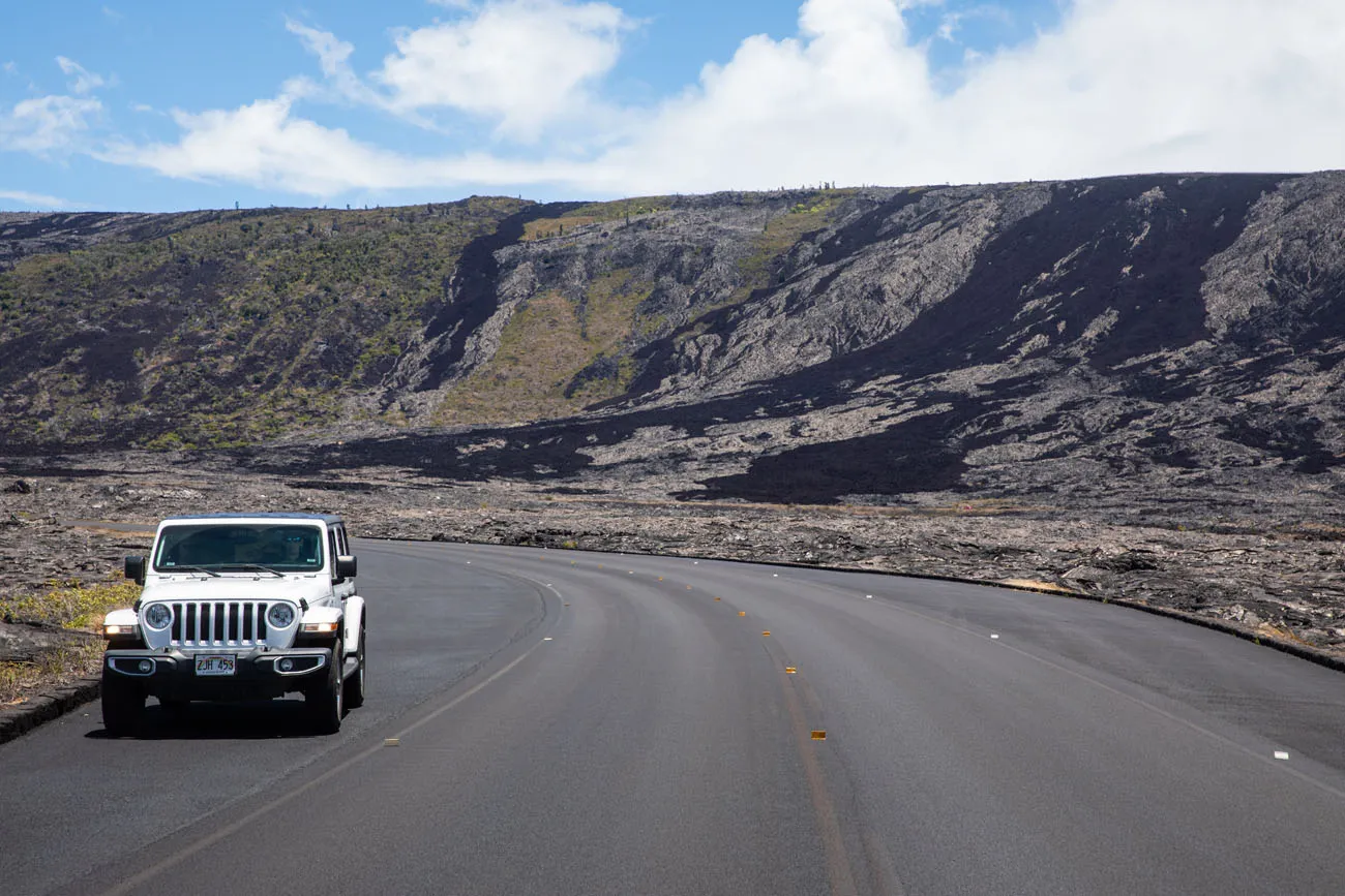 Chain of Craters Road View things to do in Hawai'i Volcanoes National Park