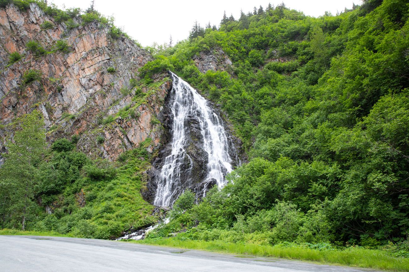 Horsetail Falls Anchorage to Valdez