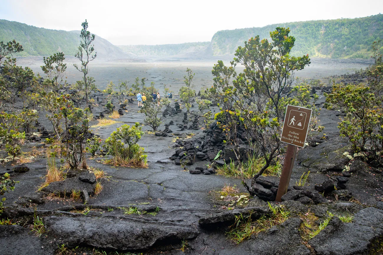 In Kilauea Iki Crater