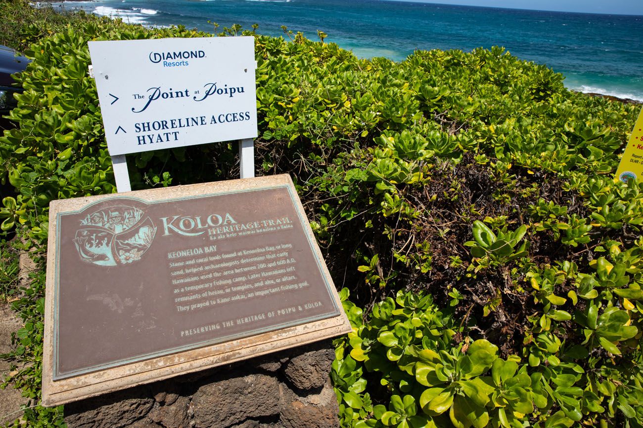 Koloa Heritage Point Trail