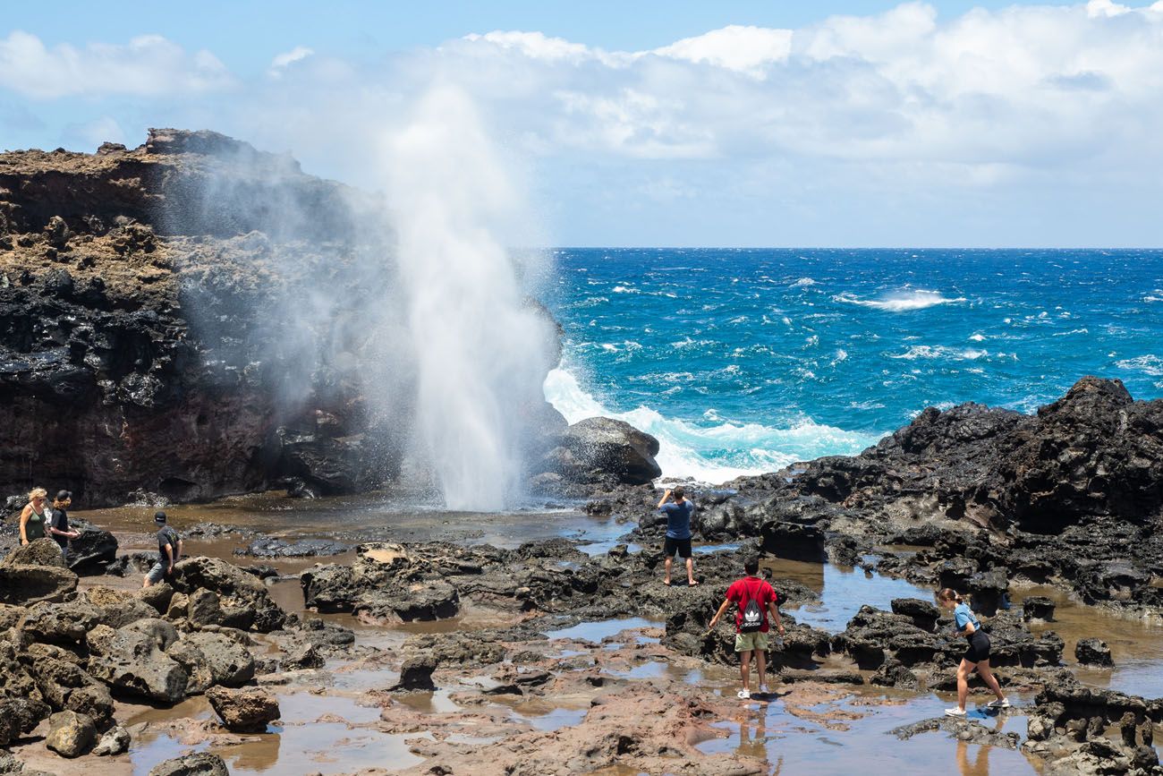 Nakalele Blowhole | Maui Itinerary