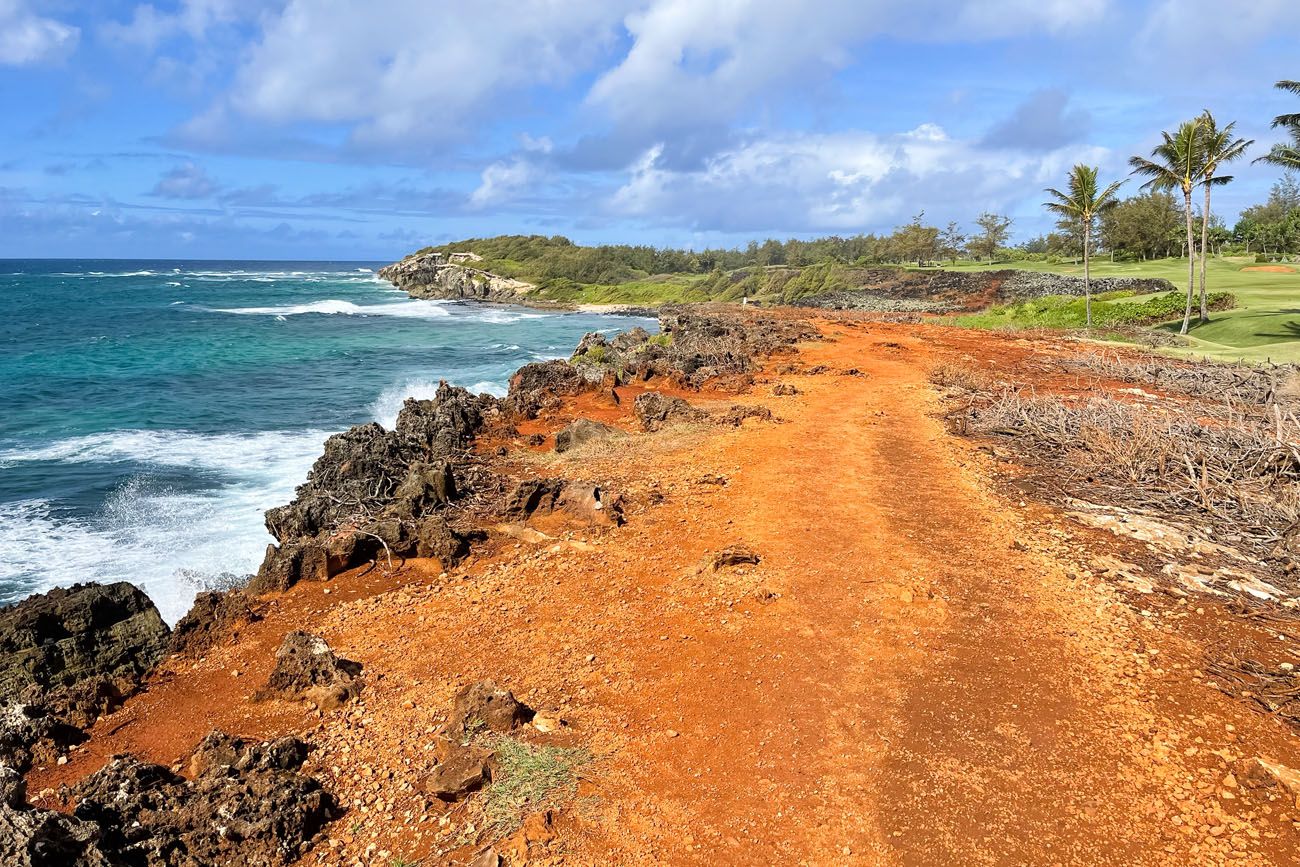 Poipu Golf Course Trail