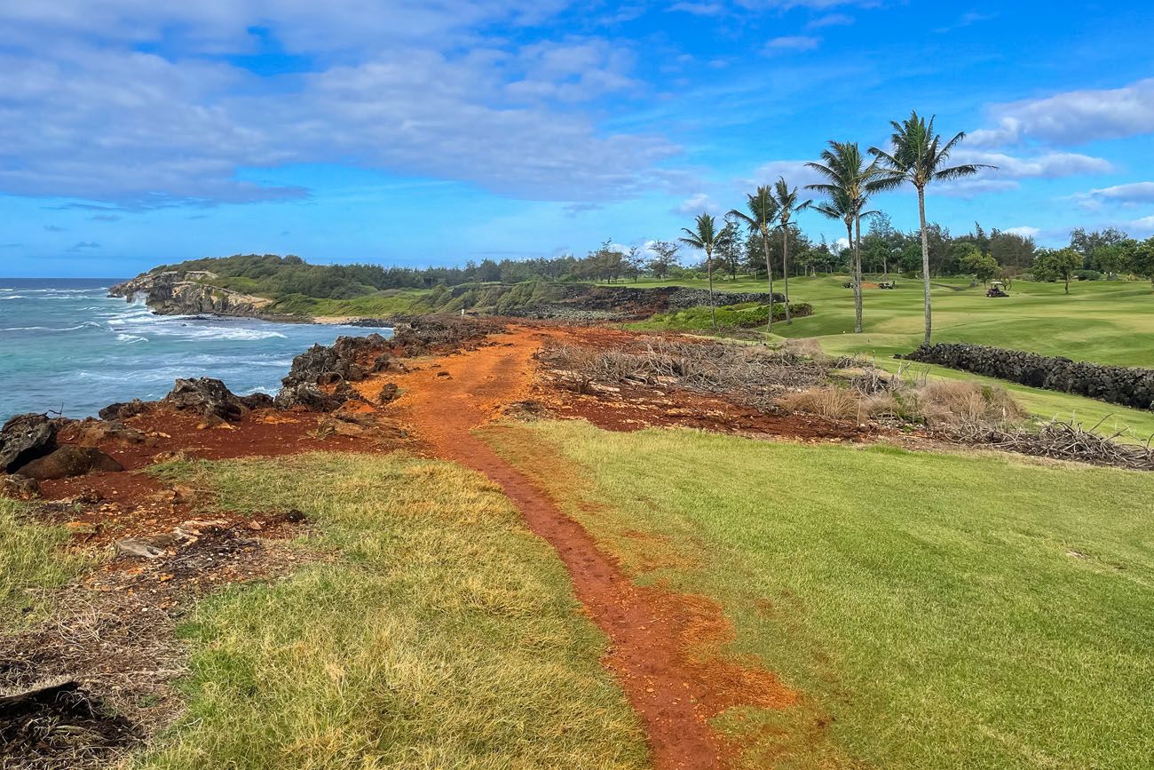 Poipu Golf Course Trail