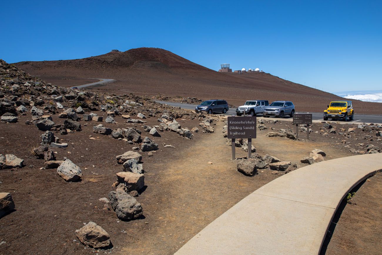 Sliding Sands Trailhead