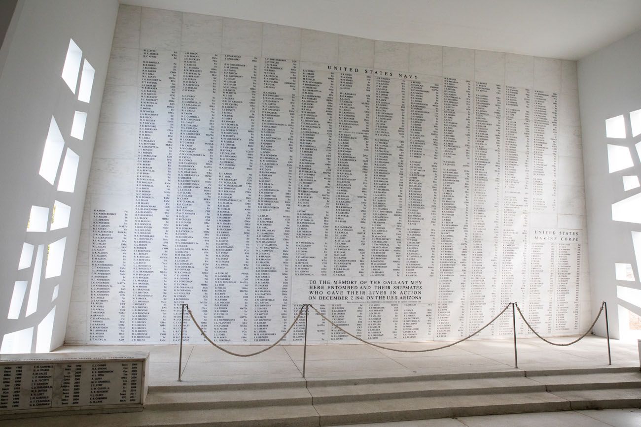 USS Arizona Shrine