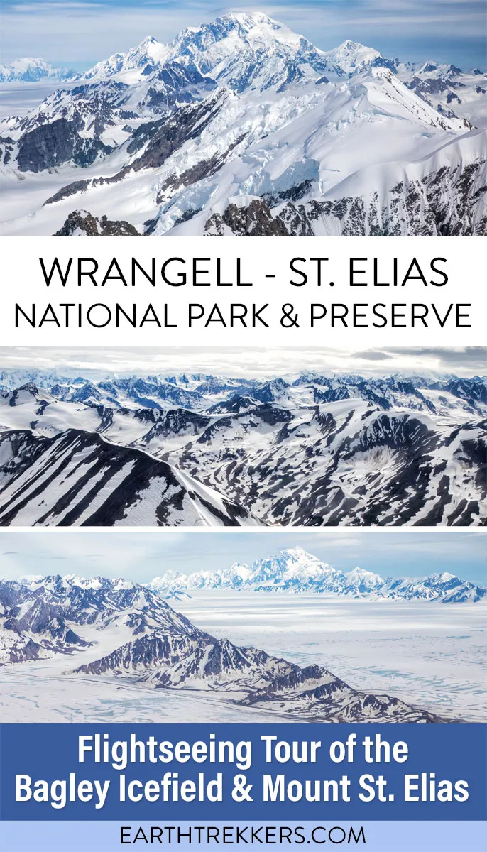 Flightseeing tour of Bagley Icefield and Mount St. Elias. In this guide, learn how to plan it, how much it costs, and photos.