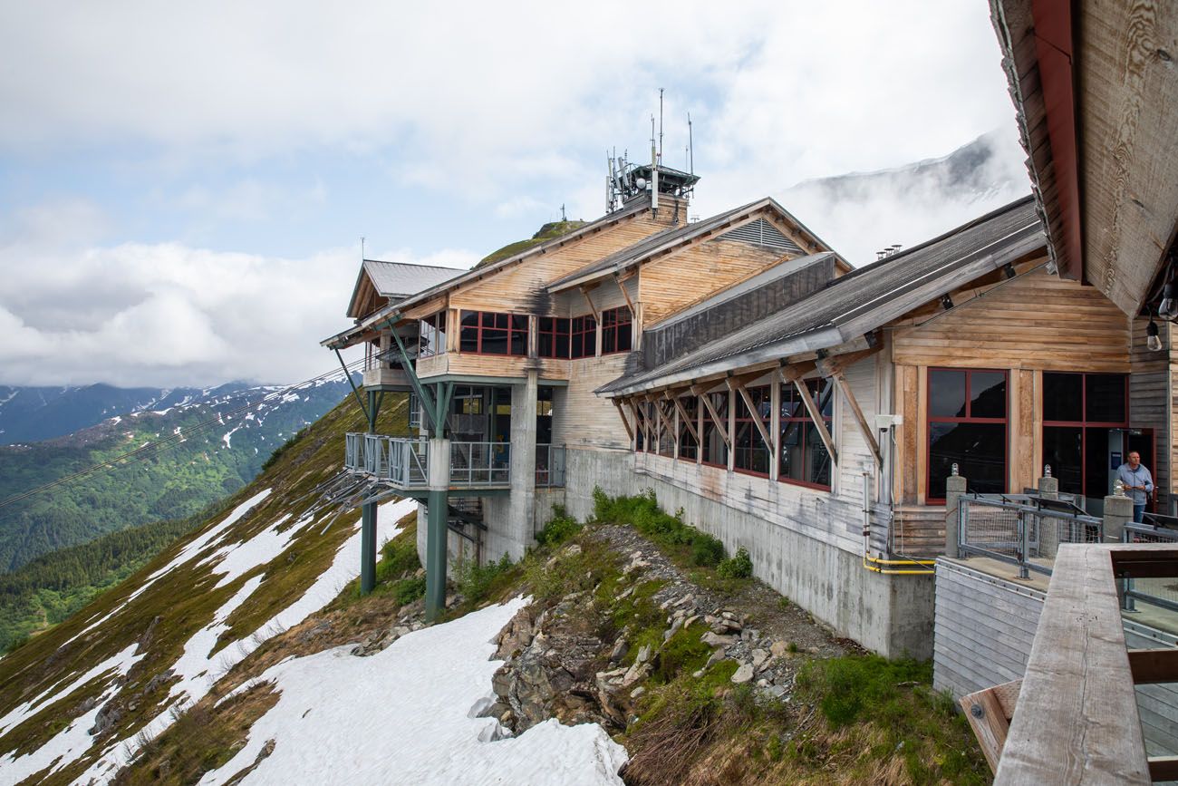 Alyeska Aerial Tram Building Seward Highway