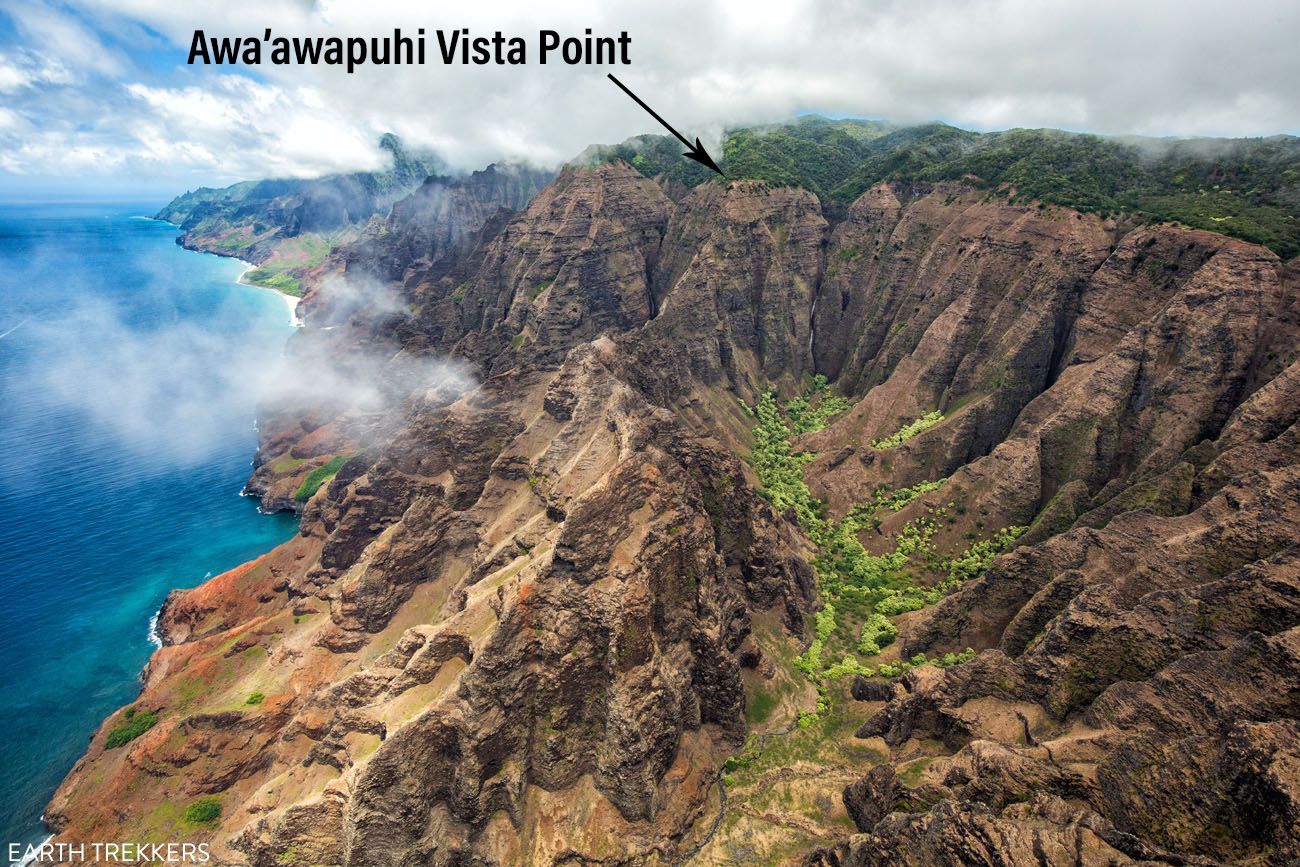 Awaawapuhi Vista Point