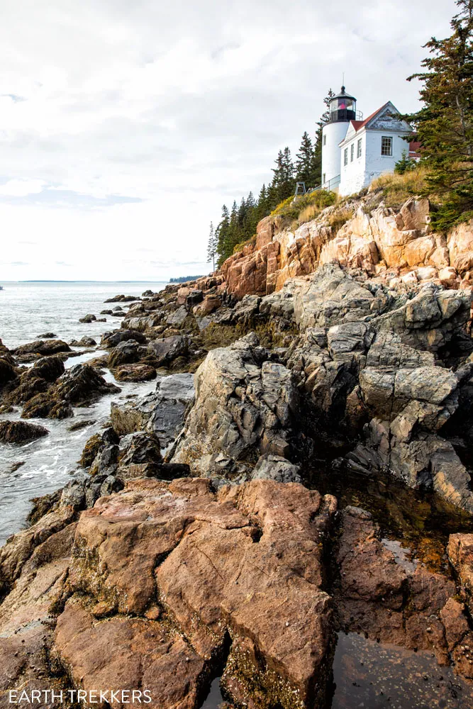 Bass Harbor Head Lighthouse | Acadia National Park Itinerary