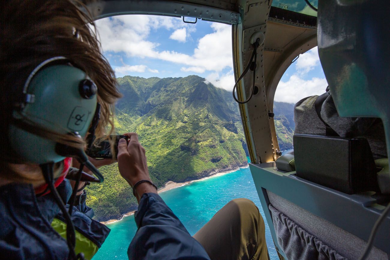 Doors Off Helicopter