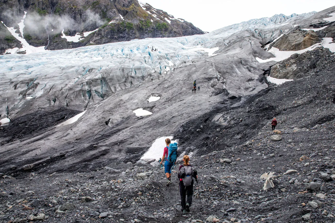 Hiking to Exit Glacier 