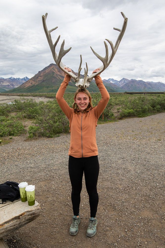 Kara with Antlers