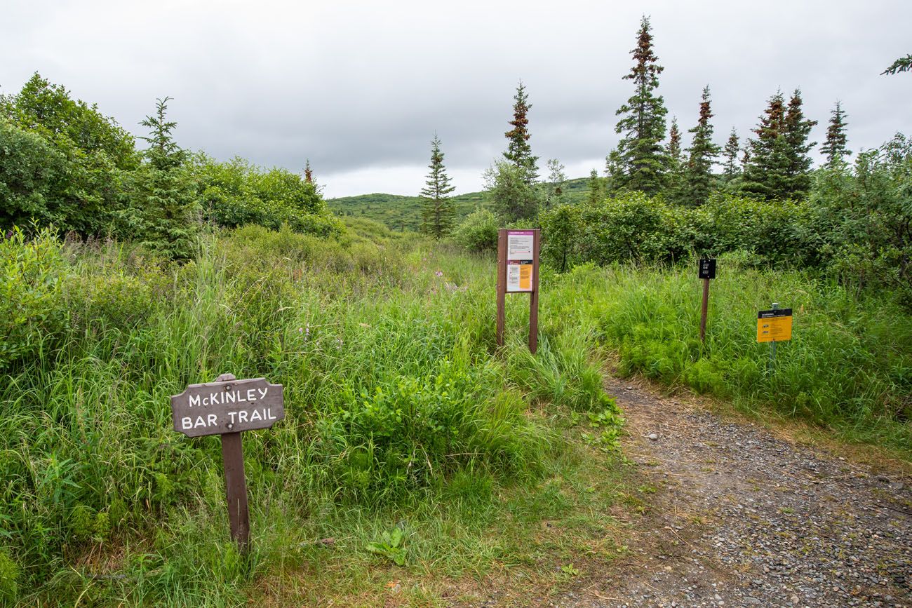 McKinley Bar Trailhead