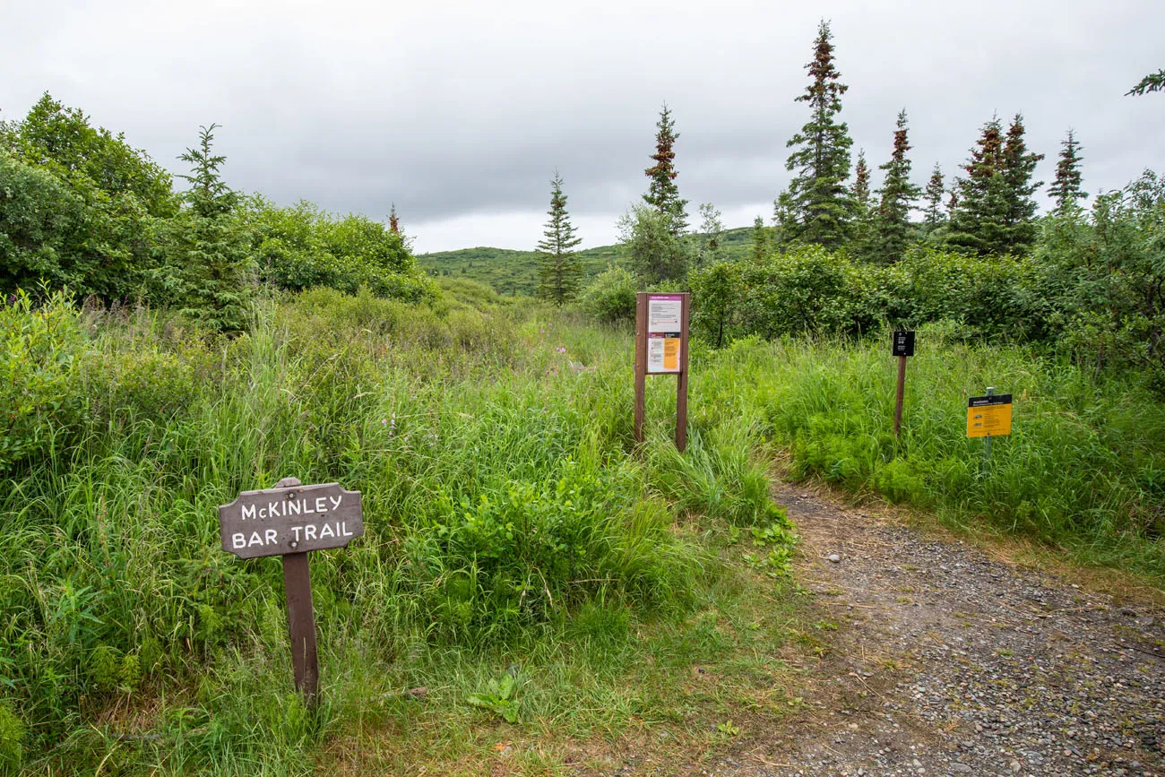McKinley Bar Trailhead