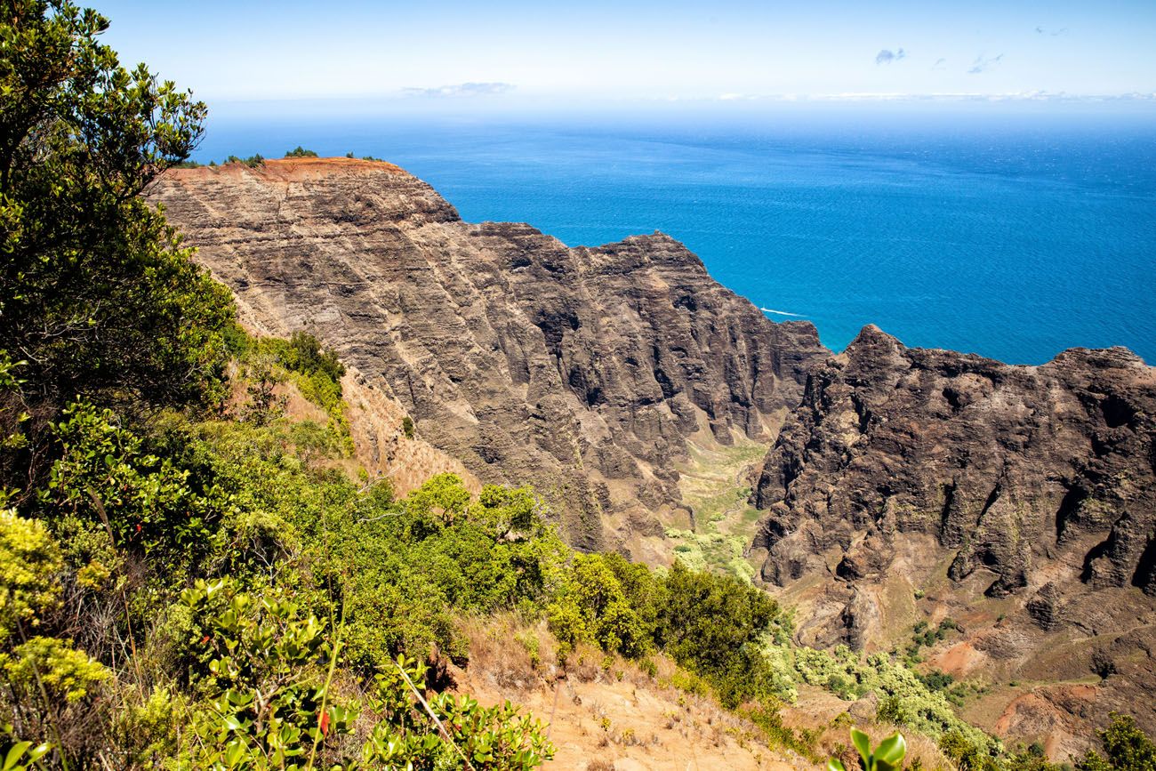 Nualolo Cliff Trail View