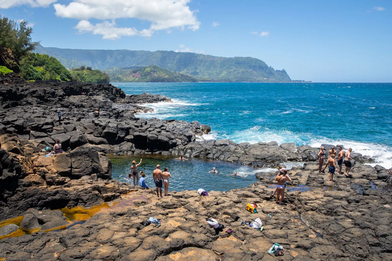 Queens Bath best things to do in Kauai