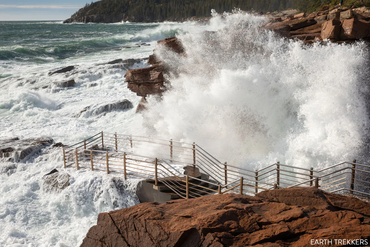 Thunder Hole Acadia Itinerary