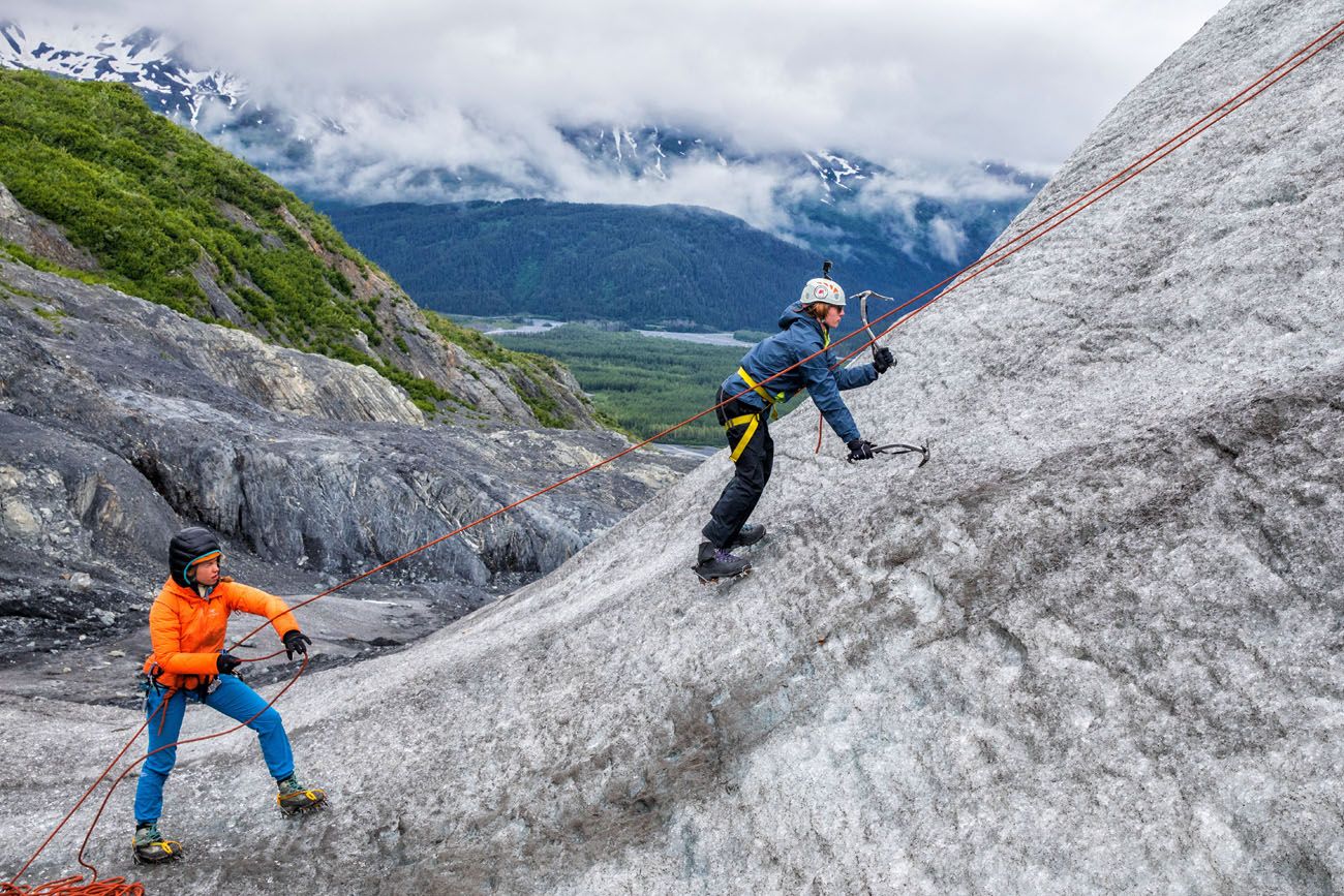 Tyler Ice Climbing