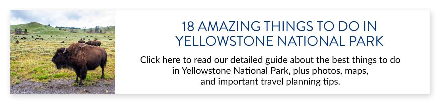 Things to Do in Yellowstone