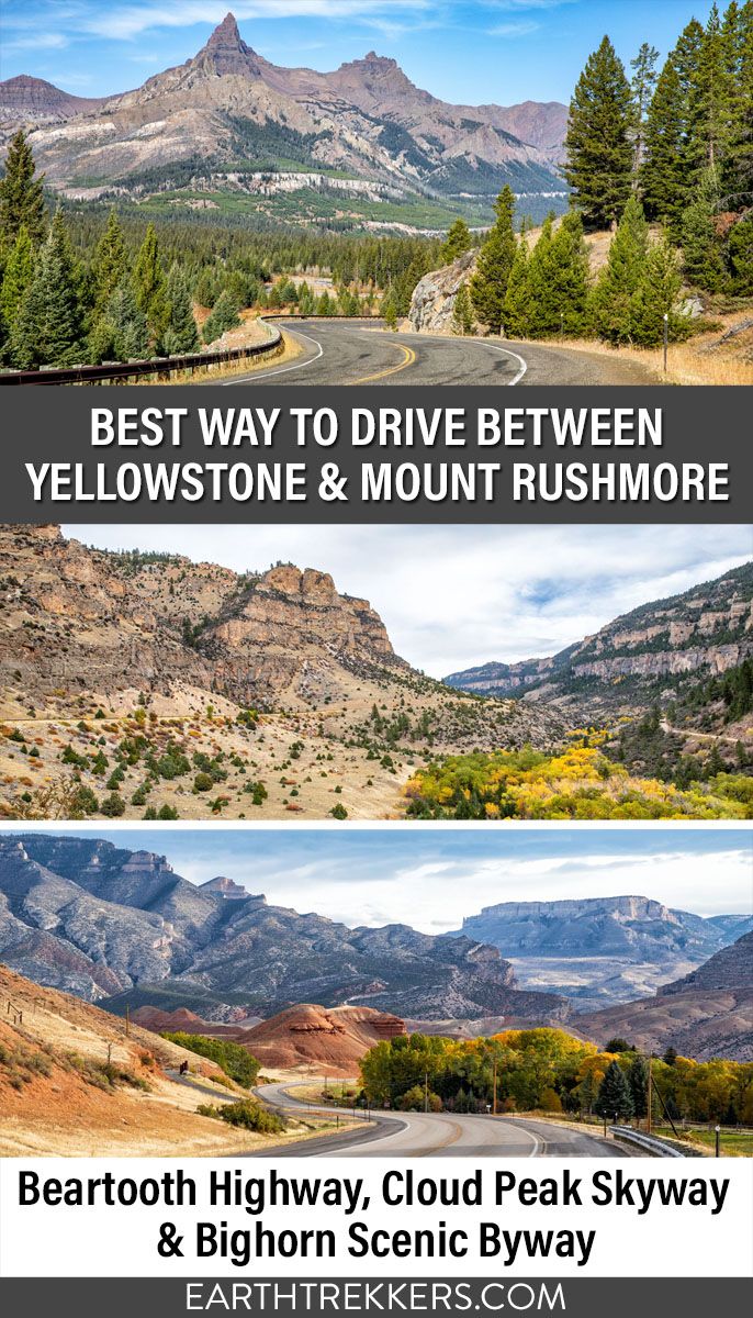 Yellowstone to Mount Rushmore Scenic Drives