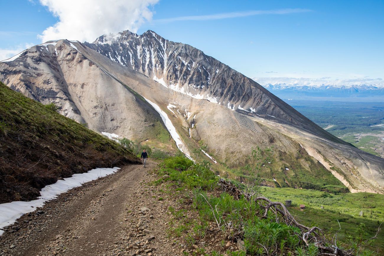 Hiking Trail in Wrangell Elias