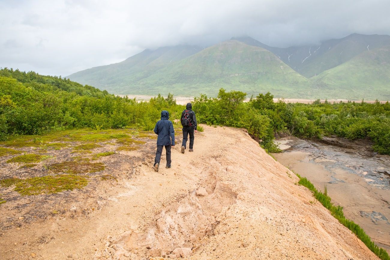 Hiking in Katmai