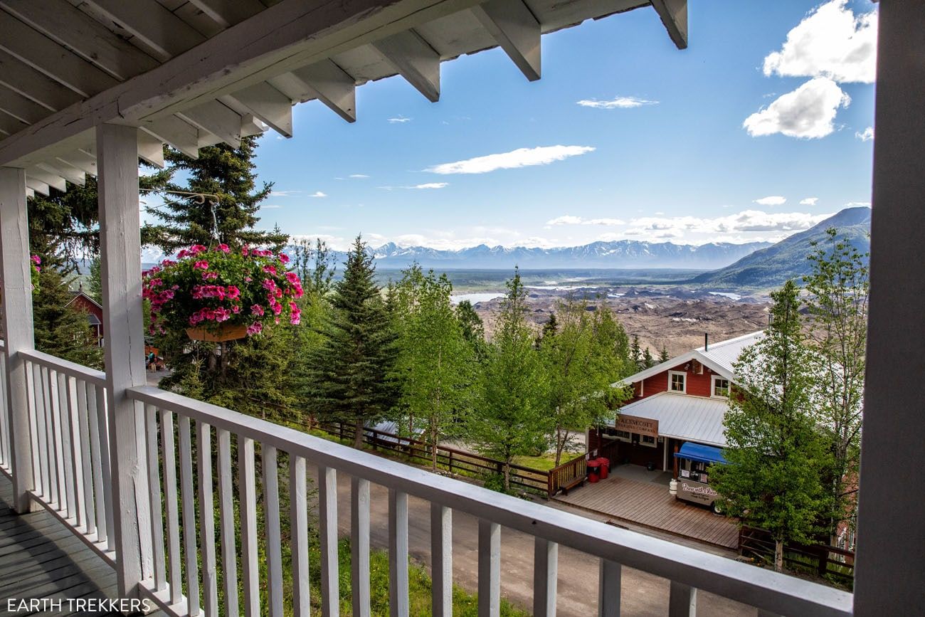 Kennicott Glacier Lodge View best things to do in Wrangell - St Elias
