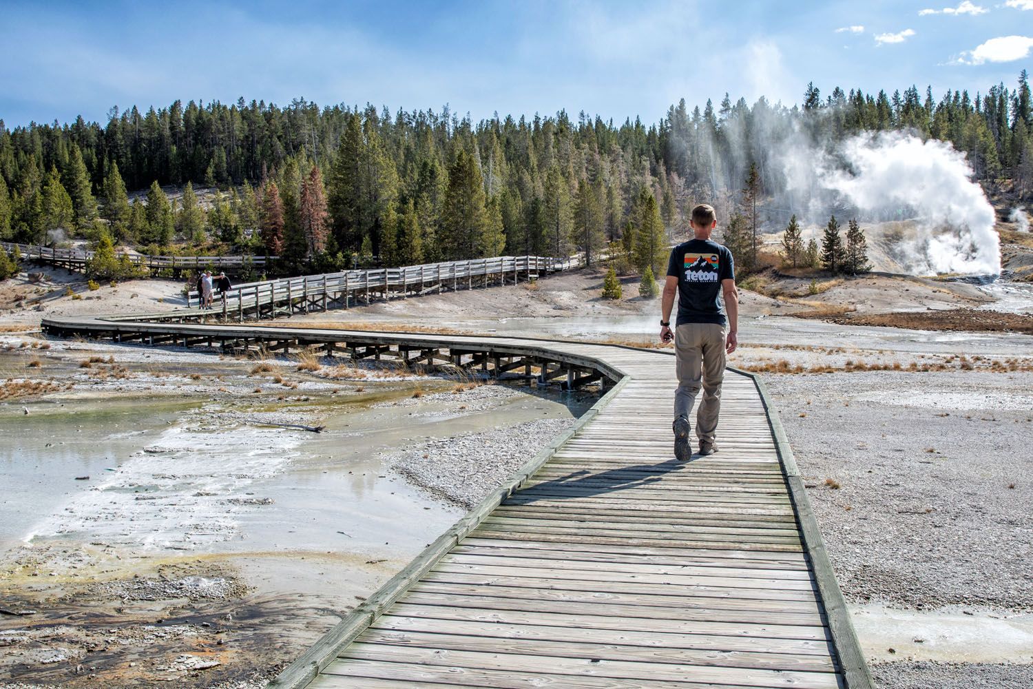 Porcelain Basin Norris Geyser Basin