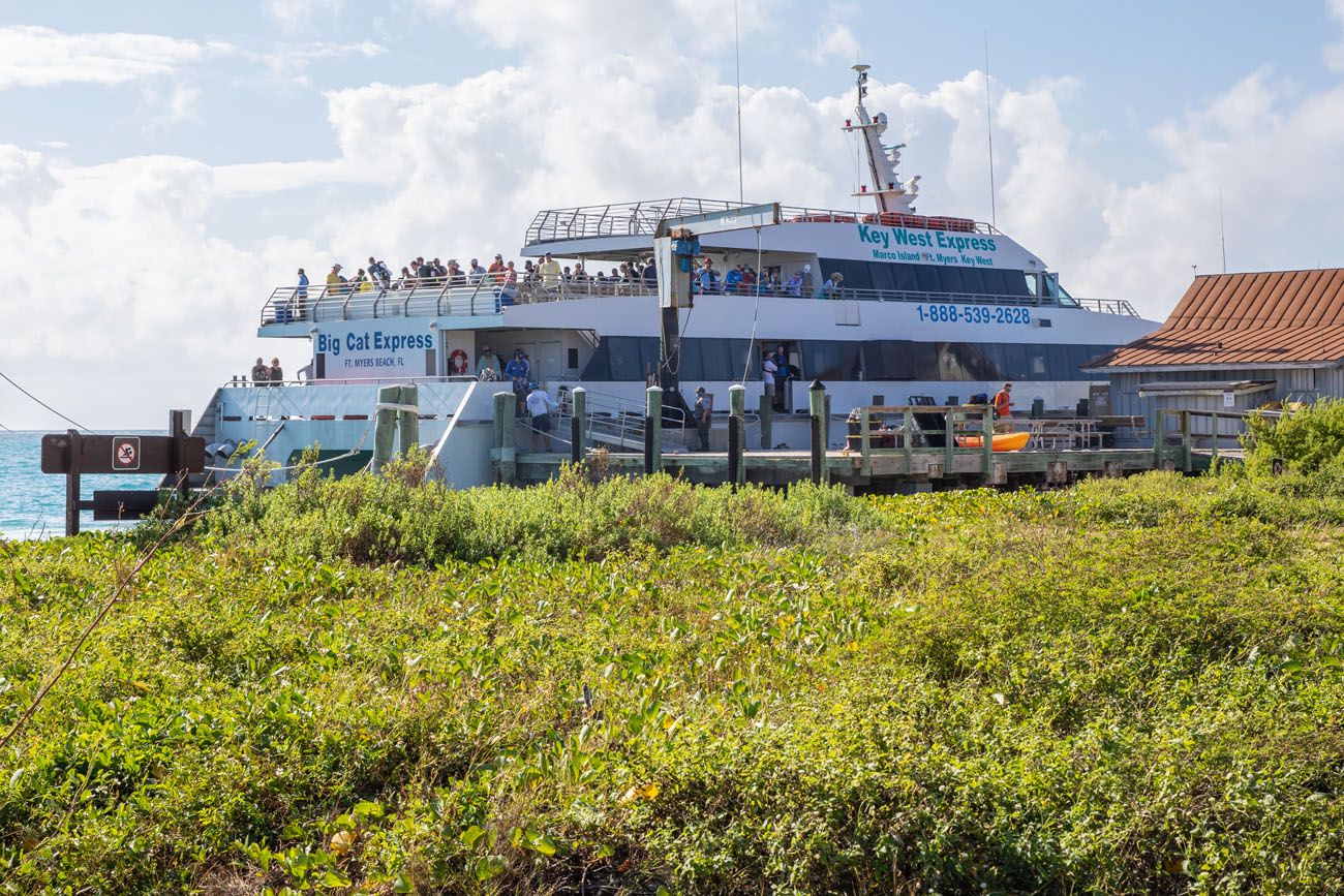 Ferry to Dry Tortugas