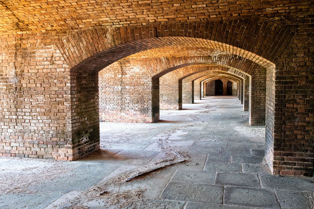 Fort Jefferson Arches