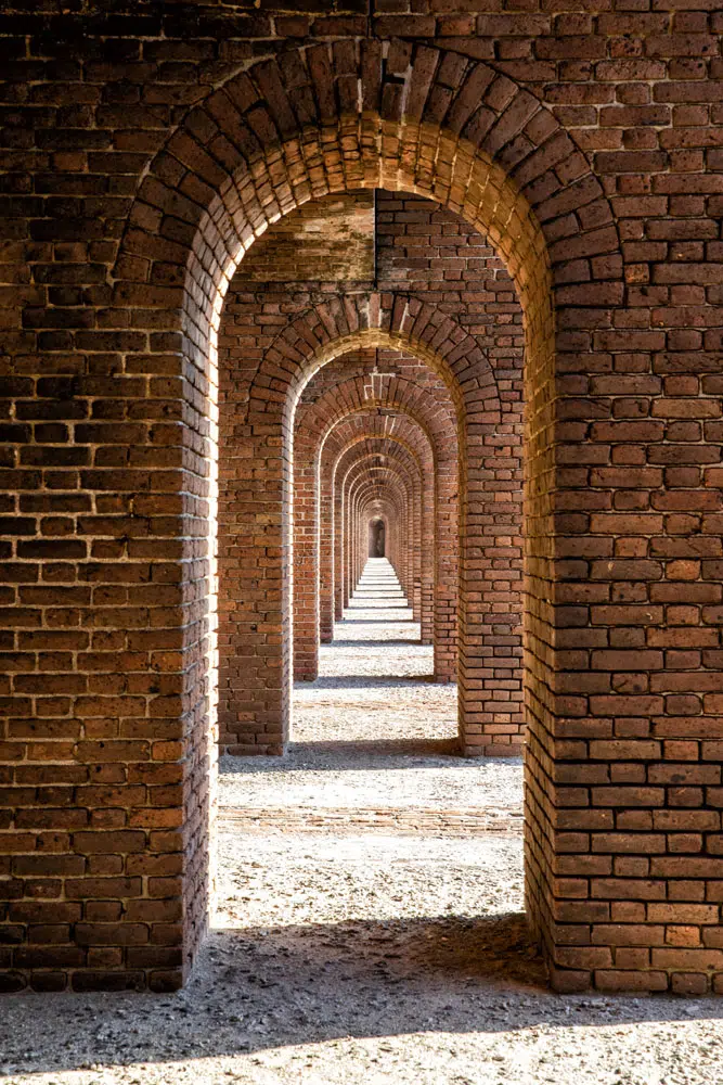 Fort Jefferson Archways