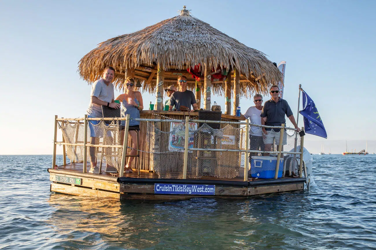 Key West Tiki Boat