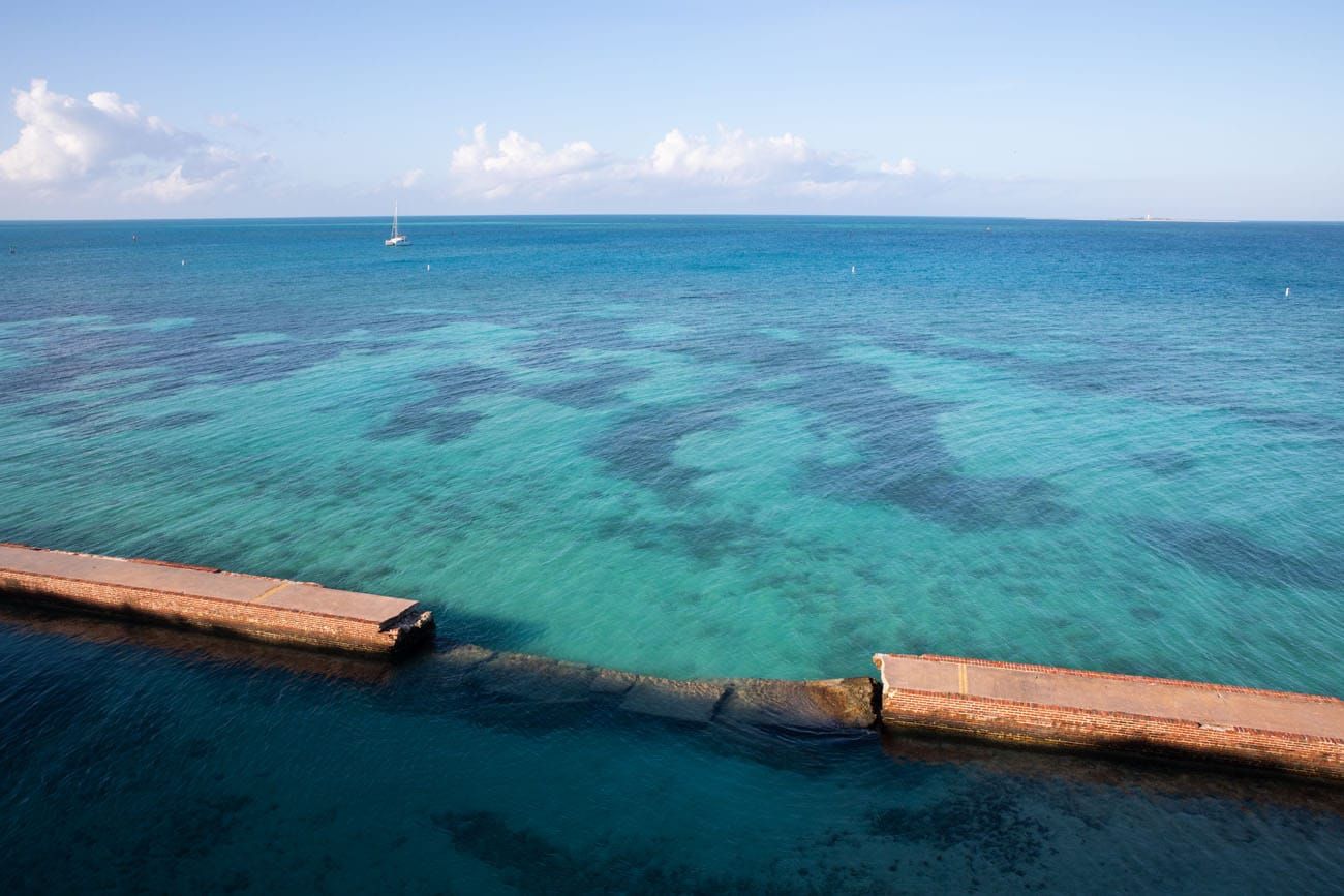 Moat Wall things to do in Dry Tortugas