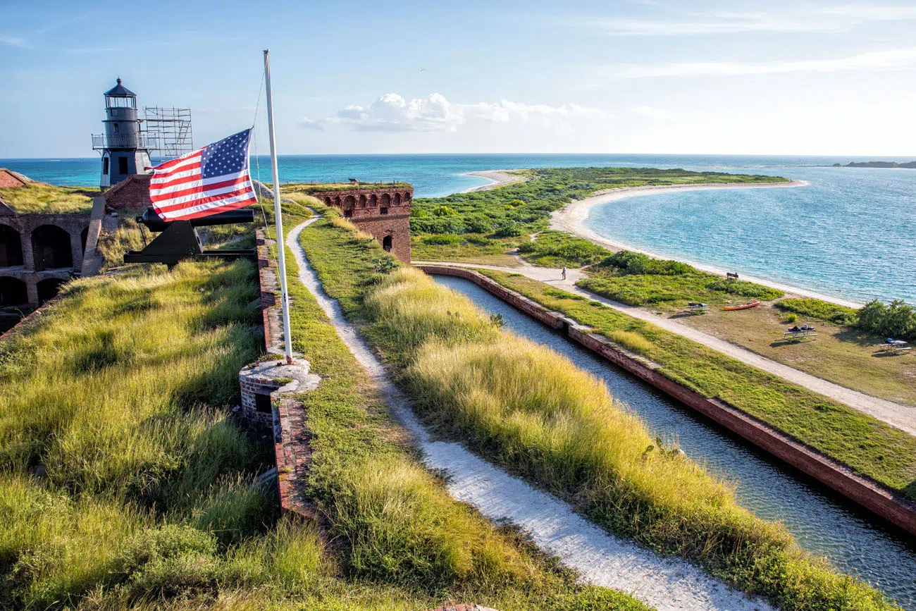 On Top of Fort Jefferson